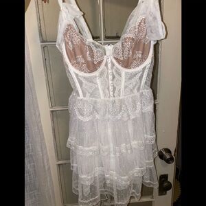 For Love and Lemons slip dress. Like new.